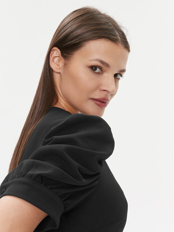 DKNY DKNY Igapäevane kleit DD3K1460 Must Regular Fit