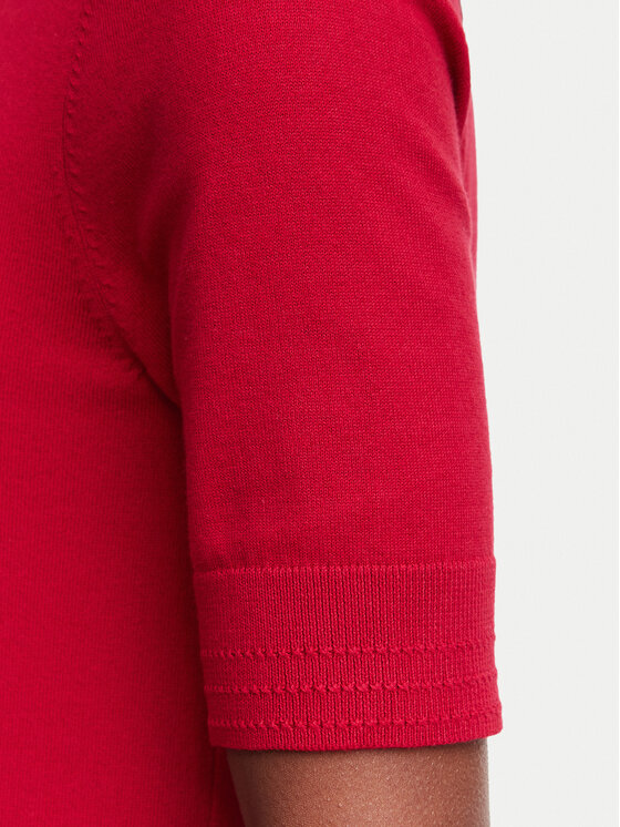 Tommy Hilfiger Tommy Hilfiger T-krekls WW0WW49705 Sarkans Slim Fit