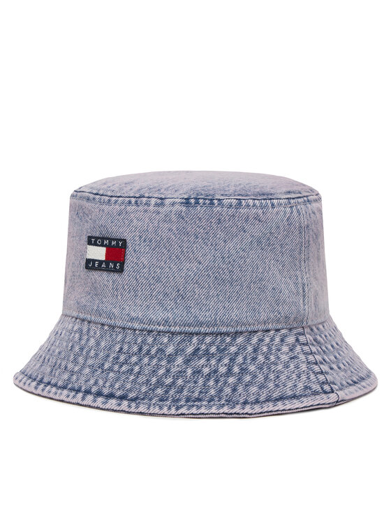 Tommy Jeans Tommy Jeans Klobúk Tjw Heritage Denim Bucket Hat AW0AW17816 Ružová