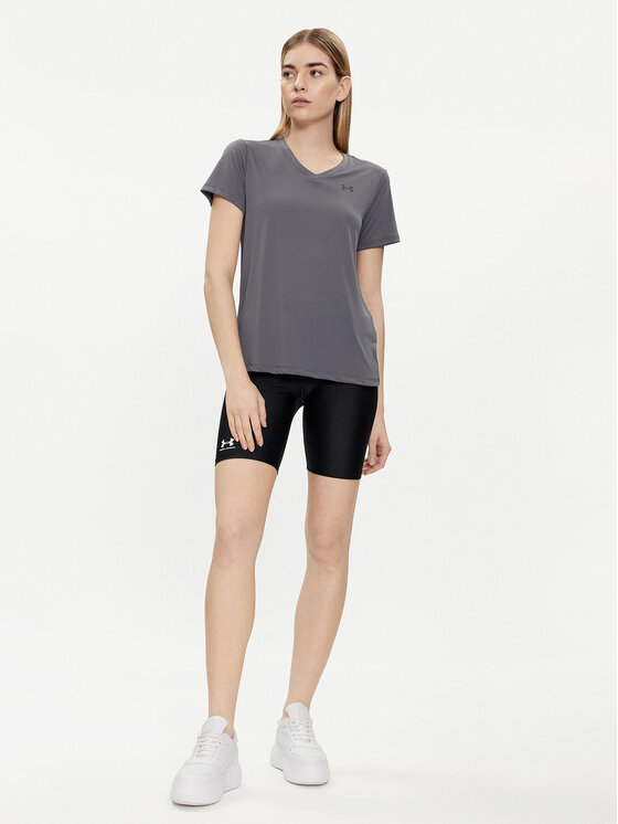 Under Armour Under Armour Koszulka techniczna Tech Ssv- Solid 1384229-025 Szary Loose Fit