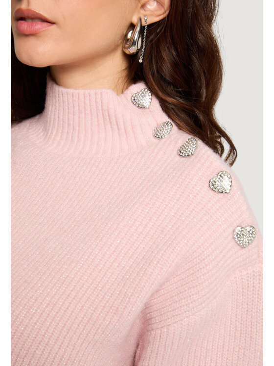 Morgan De Toi Morgan De Toi Maglione 232-MSTORI Rosa To Fit