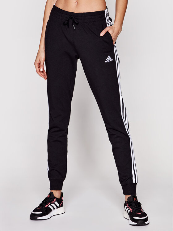 adidas Sporta bikses 3-Stripes GM5542 Melns Slim Fit