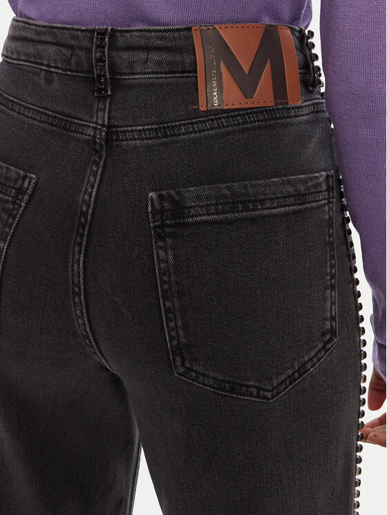 Lola Casademunt by Maite Lola Casademunt by Maite Jeans hlače MF2514008 Siva Wide Leg
