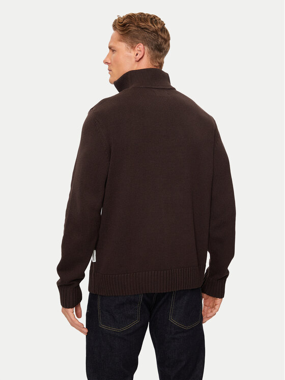 Jack&Jones Jack&Jones Džemper Frederiksberg 12262055 Smeđa Loose Fit