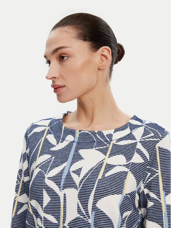 Olsen Olsen Blúz 11201624 Sötétkék Regular Fit