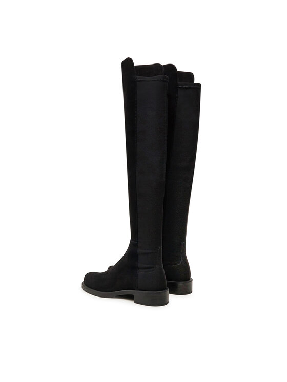 Stuart Weitzman Cuissardes 5050 Bold Boot SG654 Noir Modivo
