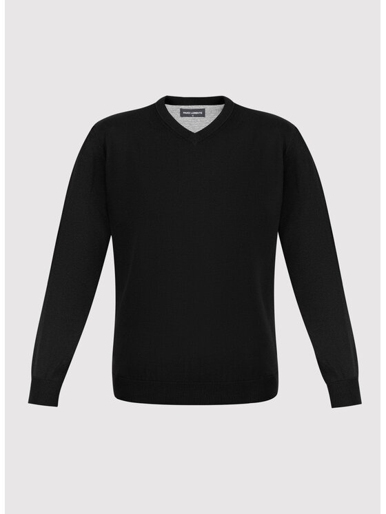 Pako Lorente Pako Lorente Sweter P25WN-2X-029 Czarny Classic Fit