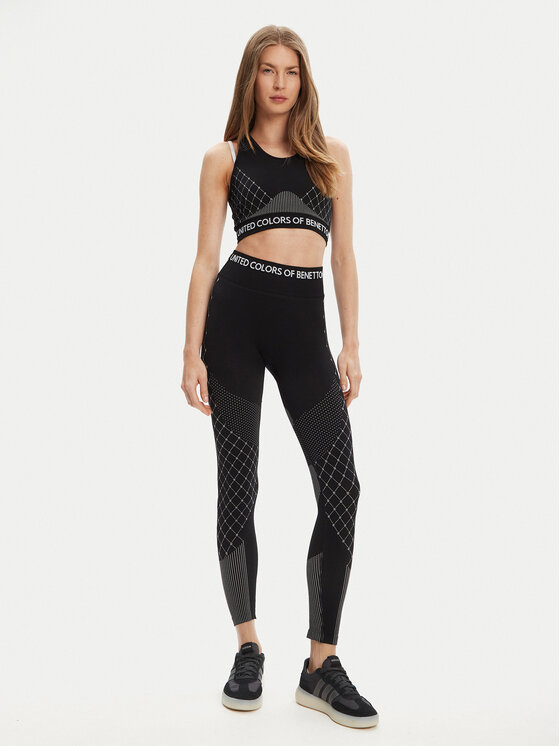 United Colors Of Benetton United Colors Of Benetton Leggings 3SW63F04I Schwarz Slim Fit