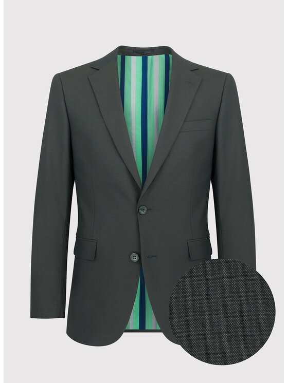 Pako Lorente Pako Lorente Marynarka P22SF-3G-022 Zielony Slim Fit
