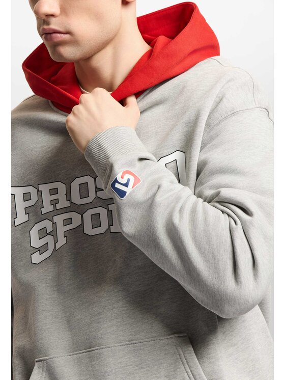 PROSTO. PROSTO. Bluza Harvard Szary Regular Fit