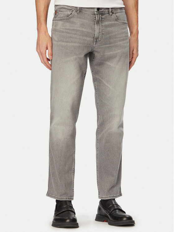 BOSS Jeansy Re Maine Bo 50559911 Szary ciemny Regular Fit