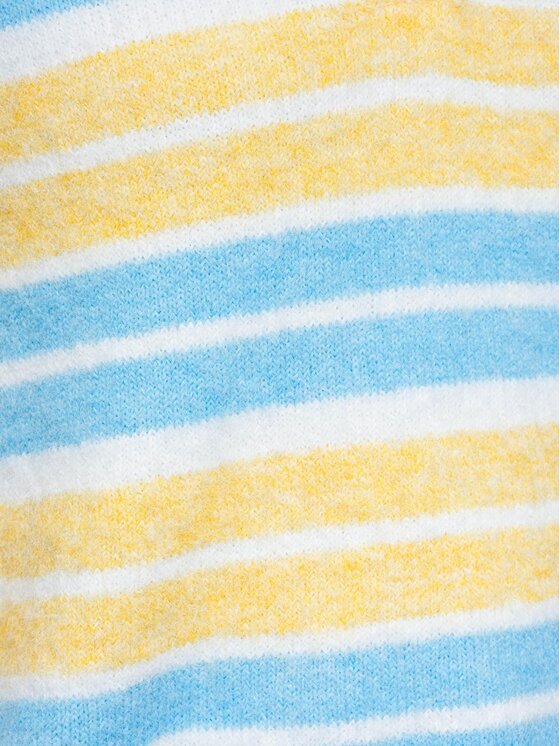 Ombre Ombre Sweter OW-SW-E0031 Żółty Relaxed Fit