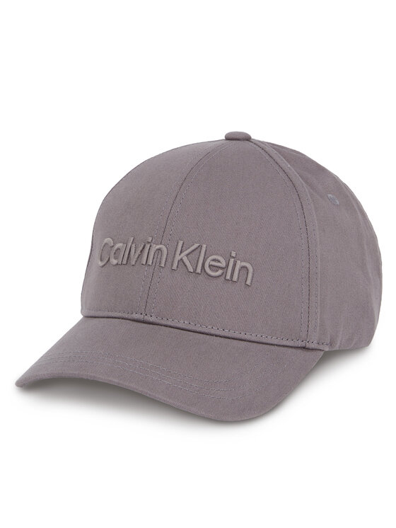 Șapcă Calvin Klein Embroidery Bb Cap K50K505737 Gri