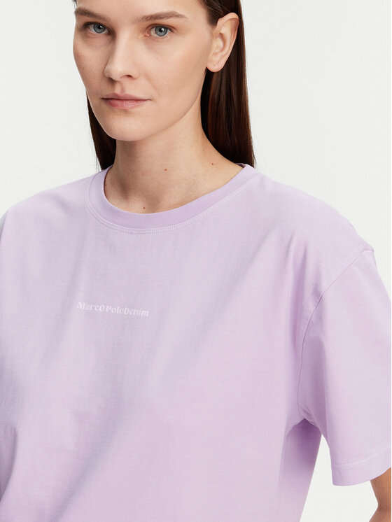 Marc O'Polo Denim Marc O'Polo Denim Tricou 500 0005 950 Violet Relaxed Fit