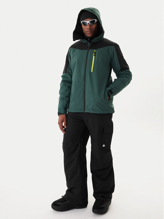 Quiksilver Quiksilver Spodnie narciarskie Porter EQYTP03241 Czarny Regular Fit