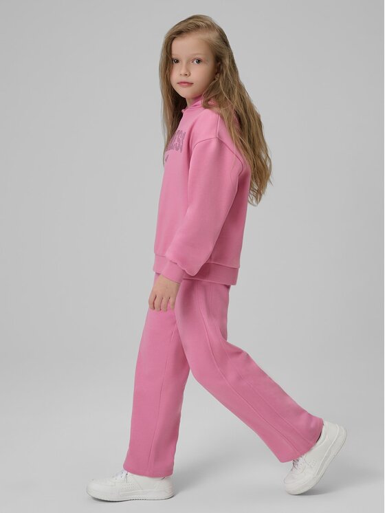 4F 4F Bluza 4FJRSS26TSWSF2627-54S Różowy Loose Fit