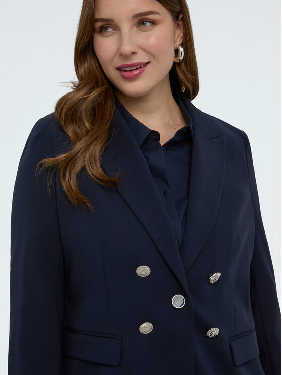 Fiorella Rubino Fiorella Rubino Giacca di transizione Q005T000243N034 Blu Regular Fit