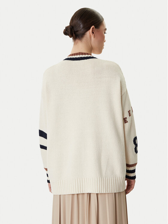 Weekend Max Mara Weekend Max Mara Kardigan Blasone 2615341061 Béžová Relaxed Fit
