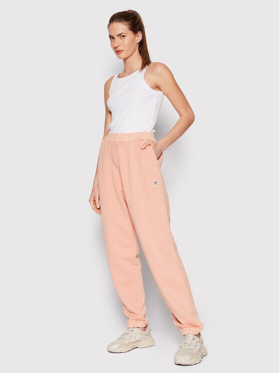 Pantaloni da tuta Frotte H09014 Rosa Oversize