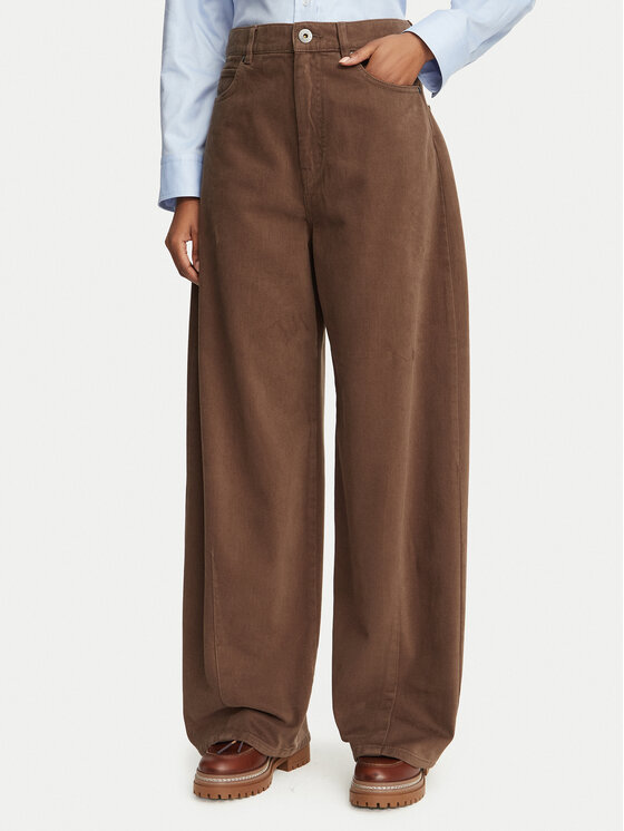 Weekend Max Mara Weekend Max Mara Stoffhose Ordine 2625136072 Braun Regular Fit