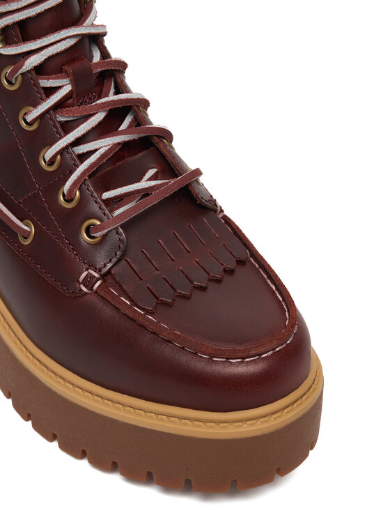 Timberland Timberland Gležnjarji Stone Street Mid TB0A27YZEIW1 Bordo rdeča