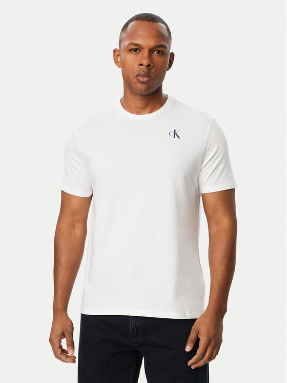 Calvin Klein Jeans Calvin Klein Jeans Tričko LV04RH815G Biela Regular Fit