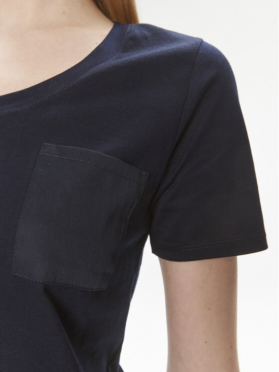 United Colors Of Benetton United Colors Of Benetton Majica 3J5CD106R Mornarsko modra Regular Fit