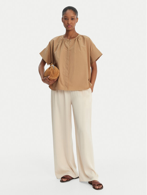 Weekend Max Mara Weekend Max Mara Hemd Educata 2615111172 Beige Regular Fit