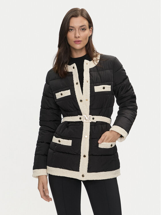 Marciano Guess Marciano Guess Átmeneti kabát Cecilia 4YGL13 7127A Fekete Regular Fit