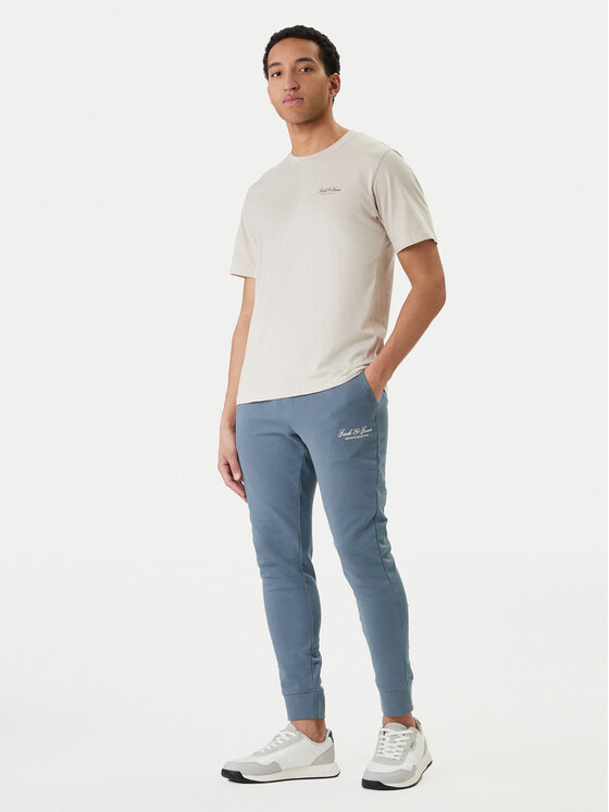 Jack & Jones Jack & Jones Teplákové kalhoty Gordon 12288641 Tmavomodrá Regular Fit