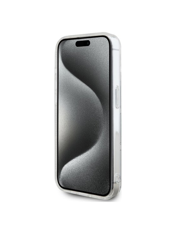 Lacoste Lacoste Etui na telefon Apple iPhone 15 Pro Szary
