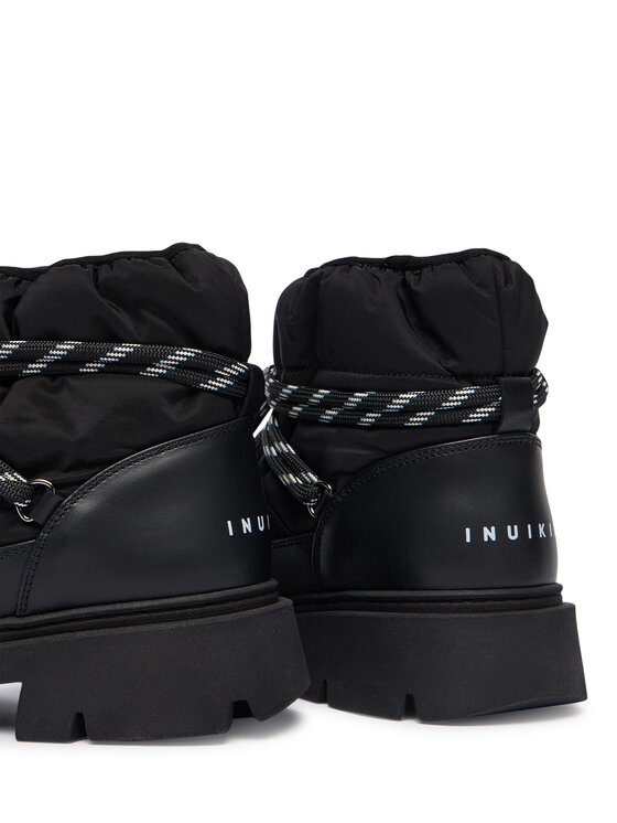 Inuikii Inuikii Sniego batai Biker Puffer 1002.001.0021 Juoda