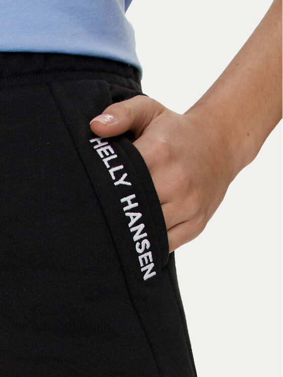 Helly Hansen Helly Hansen Szorty sportowe W Core Sweat Shorts 54081 Czarny Regular Fit