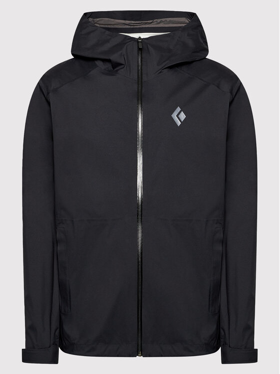 Black Diamond Black Diamond Outdoor-Jacke Stormline Stretch Rain Shell APCDT0015 Schwarz Regular Fit