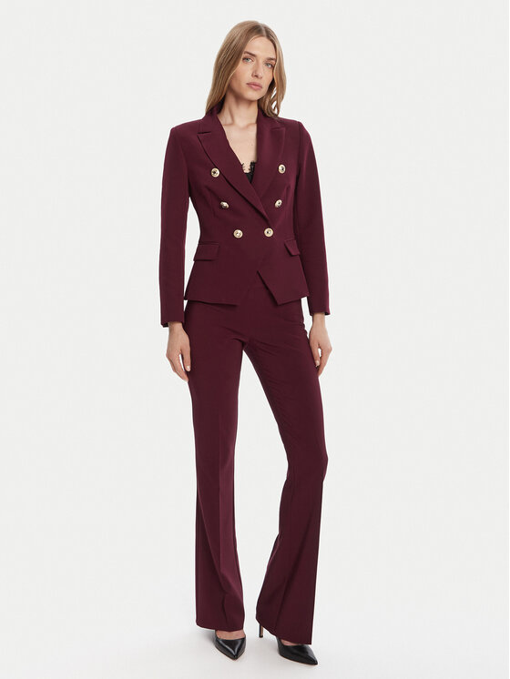 Rinascimento Rinascimento Sakko CFC0126227003 Dunkelrot Slim Fit