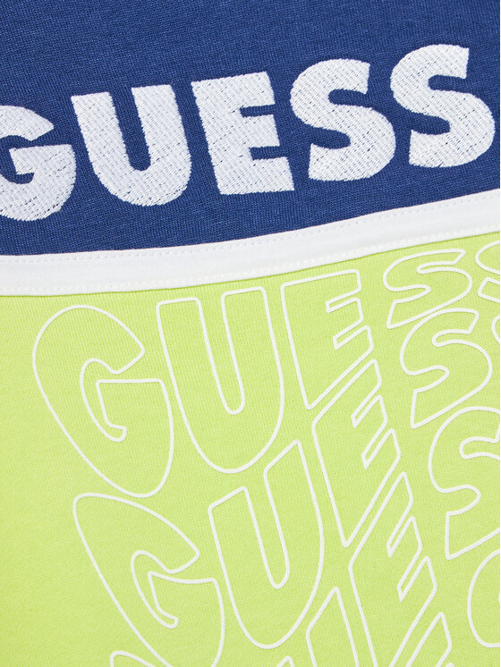 Guess Guess Džemperis N3BQ02 KAX73 Geltona Regular Fit