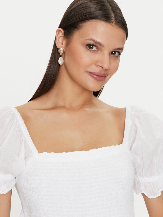 Gina Tricot Gina Tricot Ljetna haljina 22706 Bijela Regular Fit