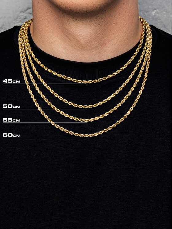 ICED STUFF ICED STUFF Αλυσιδάκι Rope Χρυσό