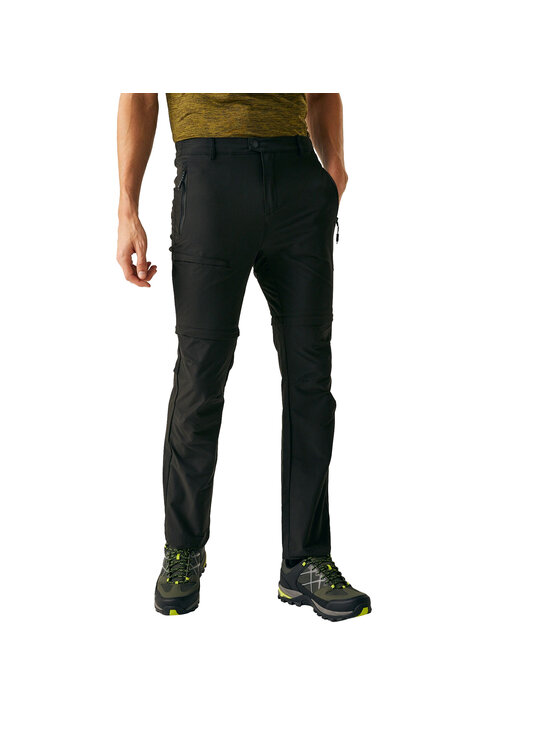 Regatta Regatta Spodnie outdoor Highton II Czarny Stretch Fit