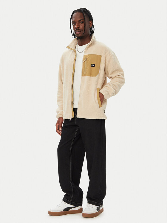 Quiksilver Quiksilver Fleecejacke EQYPF03066 Hellbeige Regular Fit