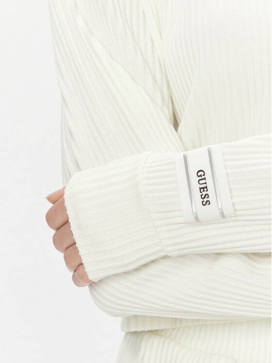 Guess Guess Світшот Aislin V4RQ00 KC2T0 Écru Regular Fit