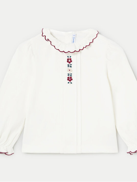 Mayoral Mayoral Bluse 2194 Écru Regular Fit