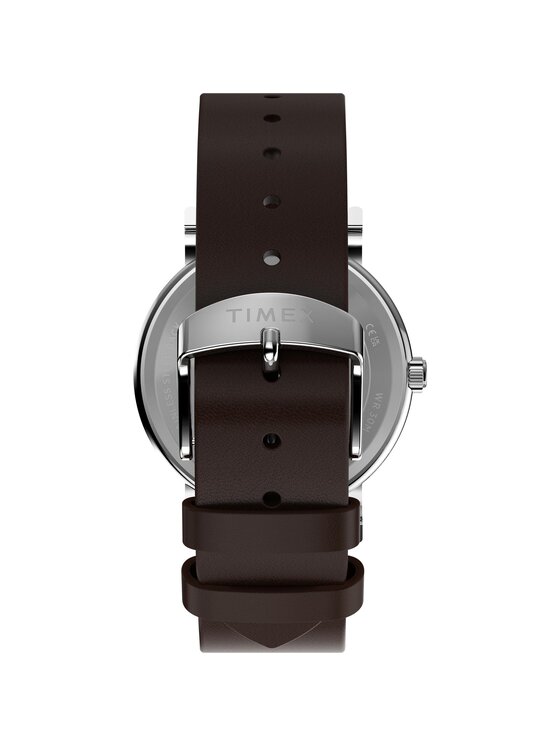 Timex Timex Zegarek TW2Y76300 Brązowy