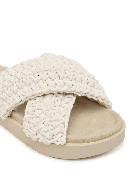 Inuikii Inuikii Klapki Woven 1004.003.0062 Biały