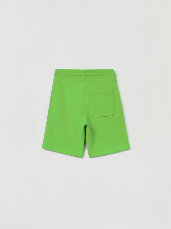 OVS OVS Riidest šortsid 1762854 Roheline Regular Fit