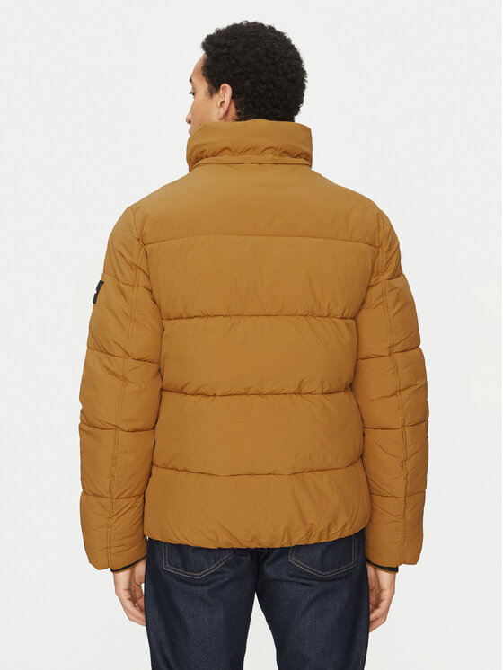 Calvin Klein Calvin Klein Зимно яке Crinkle K10K110336 Кафяв Regular Fit