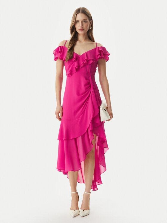 Morgan Morgan Cocktail obleka 251-RJOLIE Roza Regular Fit