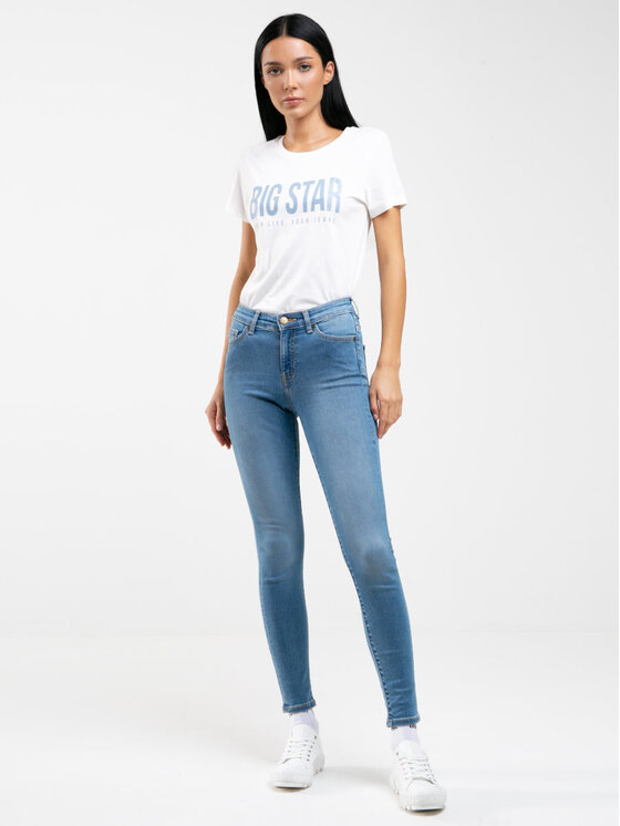 BIG STAR BIG STAR Jeansy ADELA_367_190 Niebieski Skinny Fit