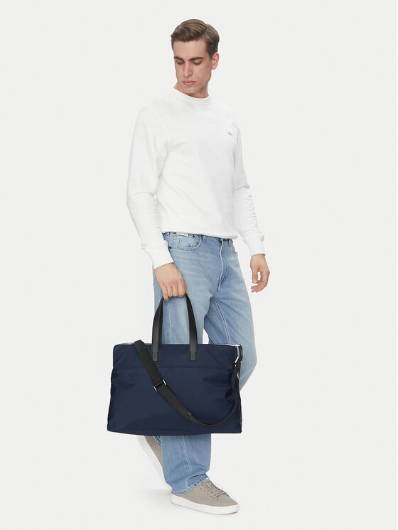 Calvin Klein Calvin Klein Torba Business Tech 2g Carryall K50K512934 Granatowy