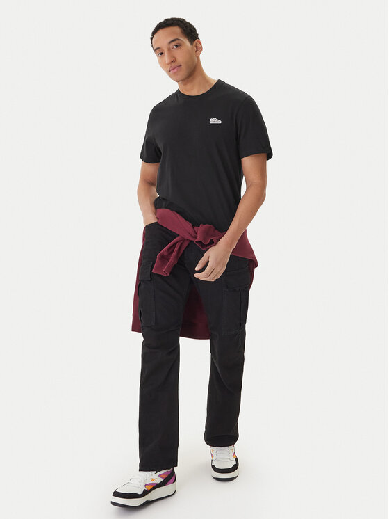 Reebok Reebok Póló Finn RK25570CCM Fekete Regular Fit